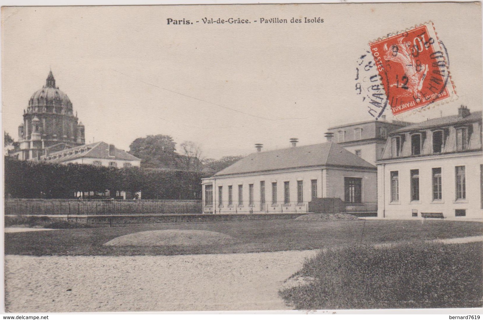 75 Paris 05 Hopital Militaire Du Val De Grace Pavillon Des Isoles - Arrondissement: 05