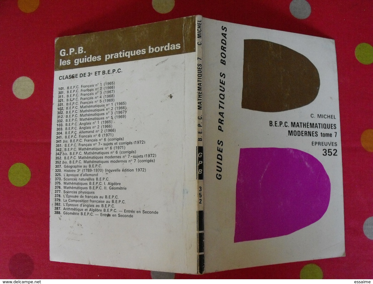 17 livres mathématiques arithmétique algèbre trigonométrie exercices corrigés géométrie annales vuibert scolaire