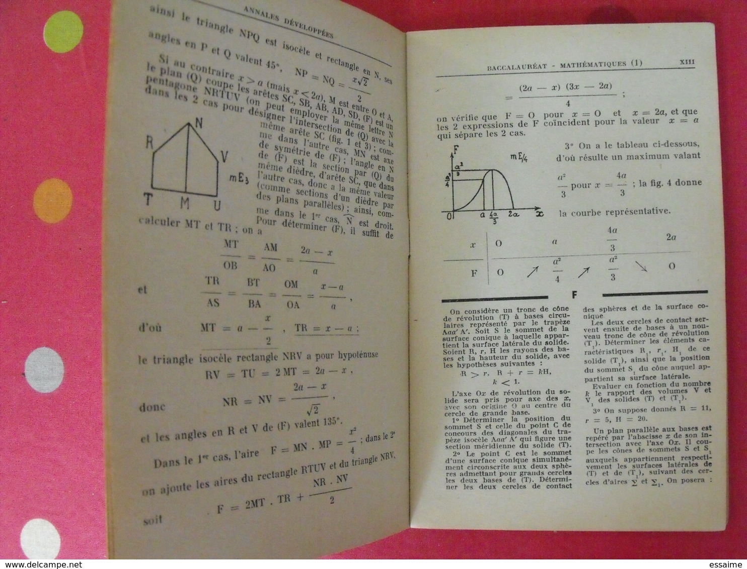 17 livres mathématiques arithmétique algèbre trigonométrie exercices corrigés géométrie annales vuibert scolaire