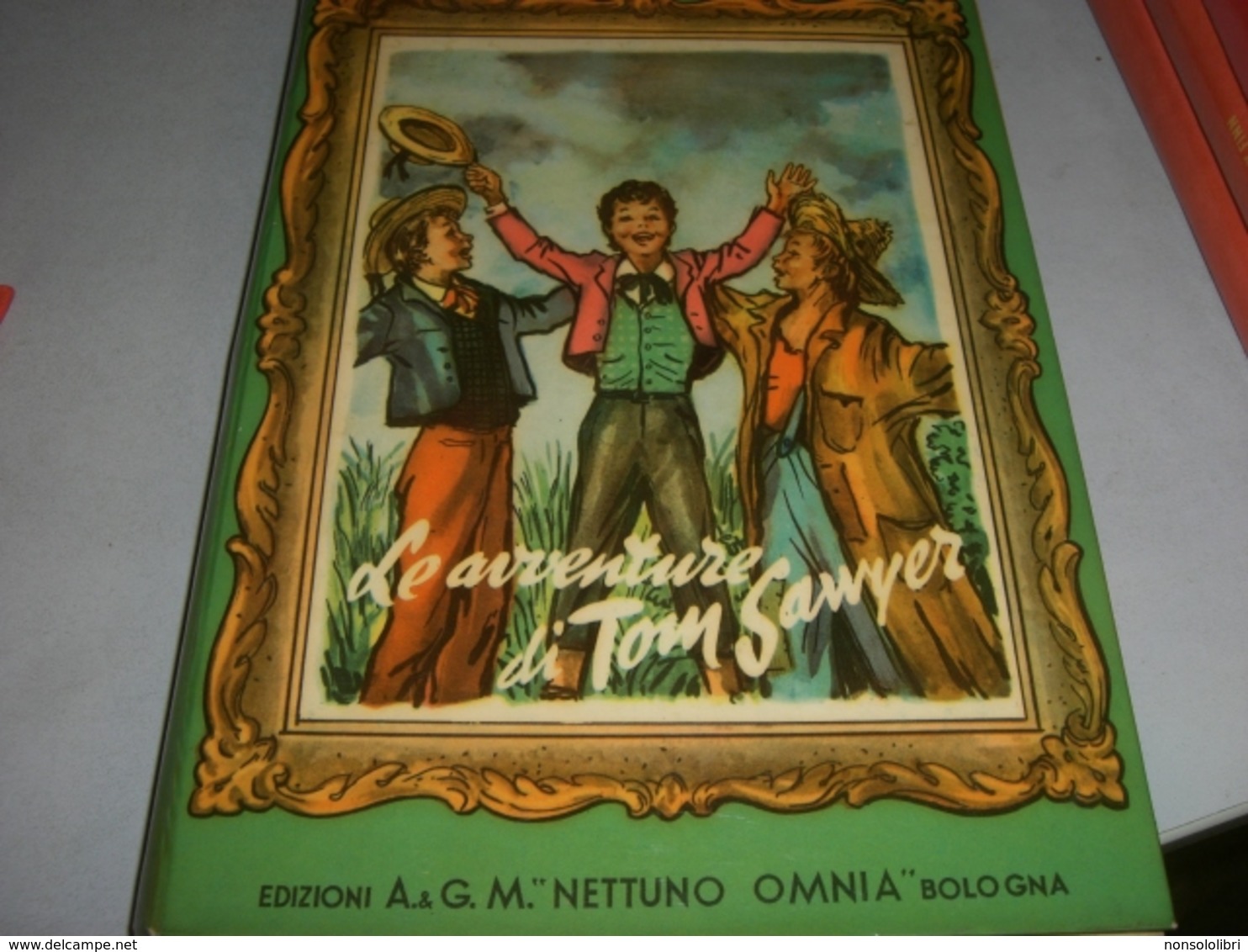 LIBRO LE AVVENTURE DI TOM SAWYER 1953 - Oud