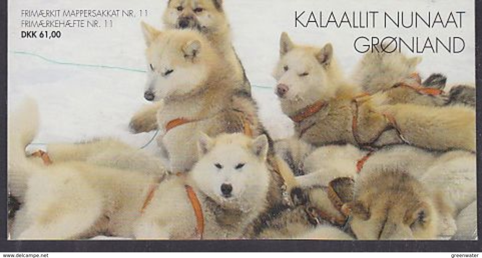 Greenland 2003 Sled Dogs Booklet ** Mnh (43360) - Booklets