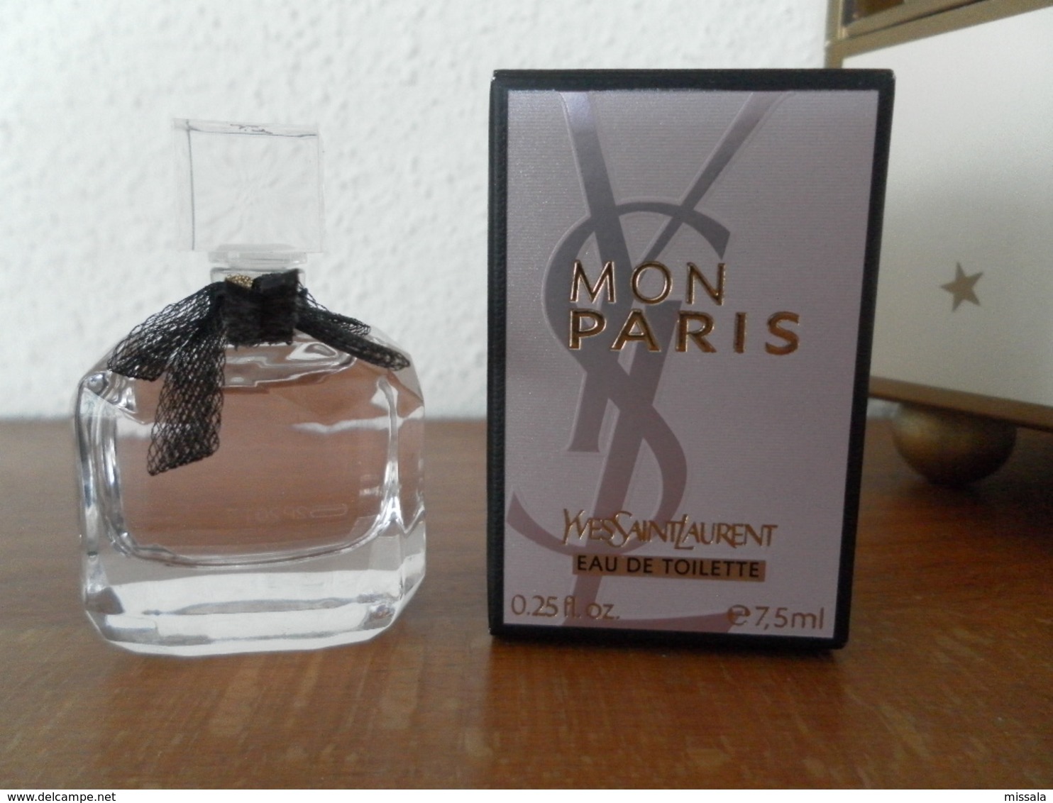 ACHAT IMMEDIAT;;;;MINIATURE MON PARIS - YVES SAINT-LAURENT - 7,5 ML EAU DE TOILETTE - Miniatures Womens' Fragrances (in Box)