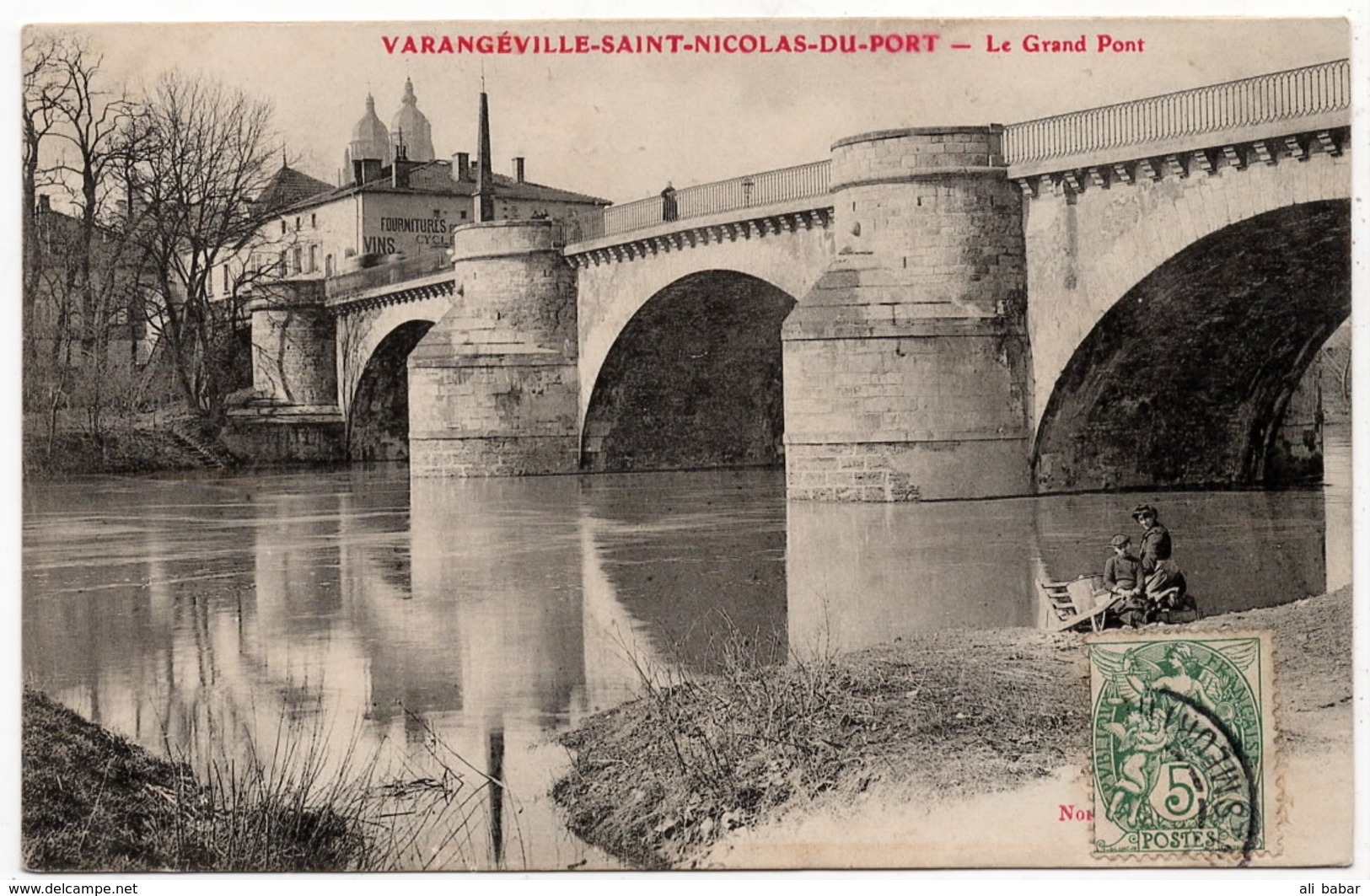 Varangéville Saint Nicolas Du Port : Le Grand Pont (Nom D'éditeur Illisible) - Saint Nicolas De Port