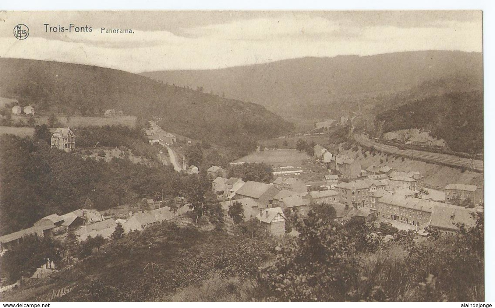 Trois-Ponts - Panorama - Edition Hallet - Trois-Ponts