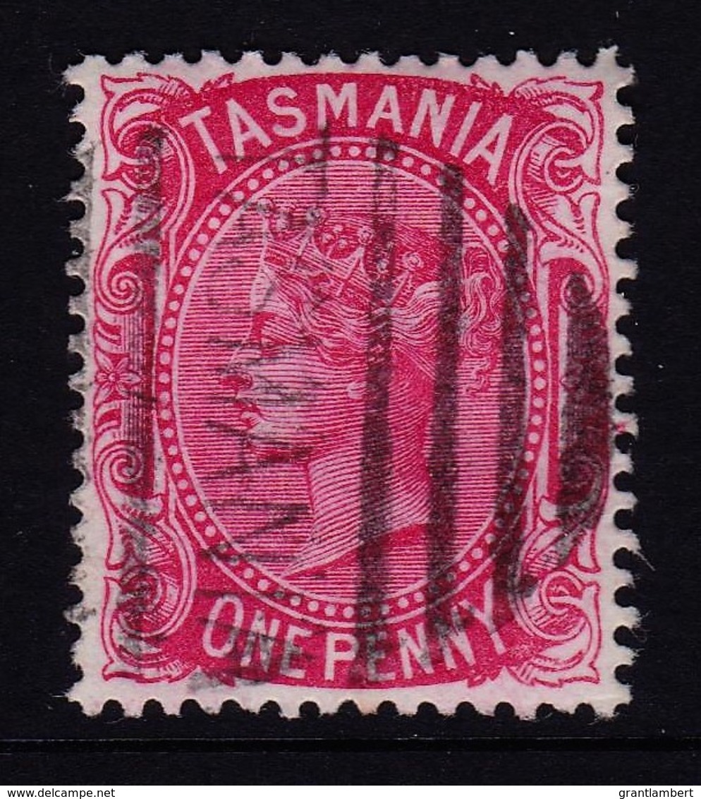 Tasmania 1878 Queen Victoria 1p Rose Used  SG 156 - Used Stamps