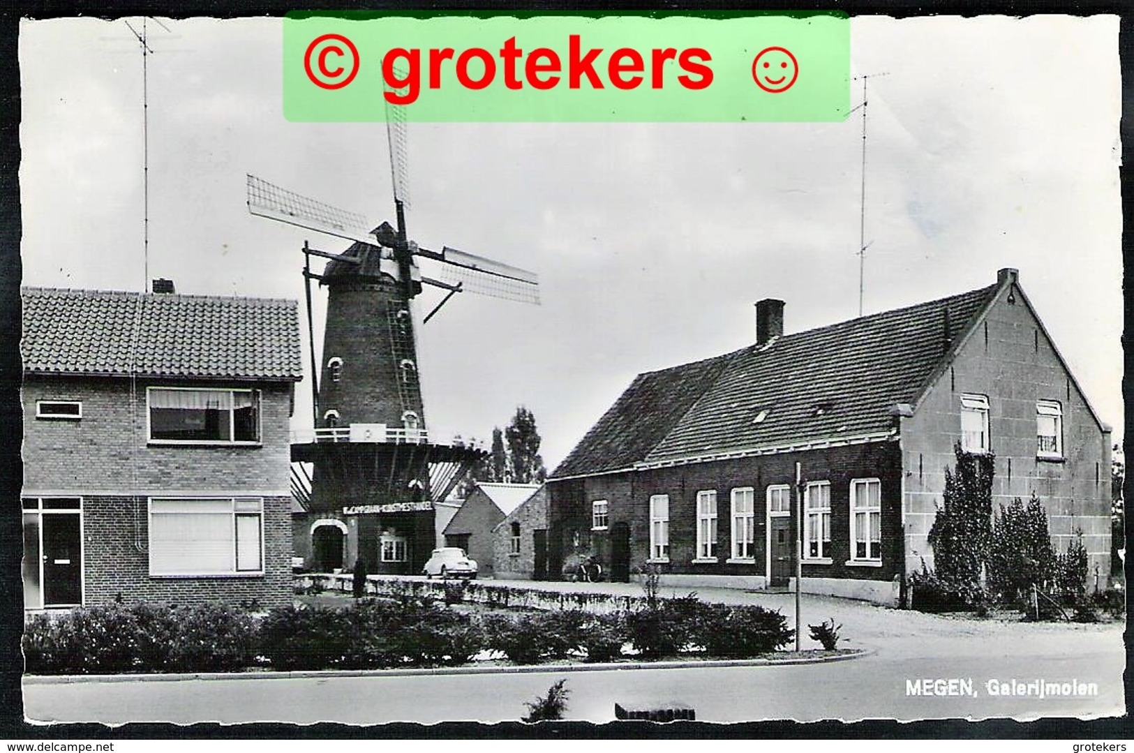 MEGEN Galerijmolen 1966  Molen / Mill / Mühle / Moulin - Autres & Non Classés