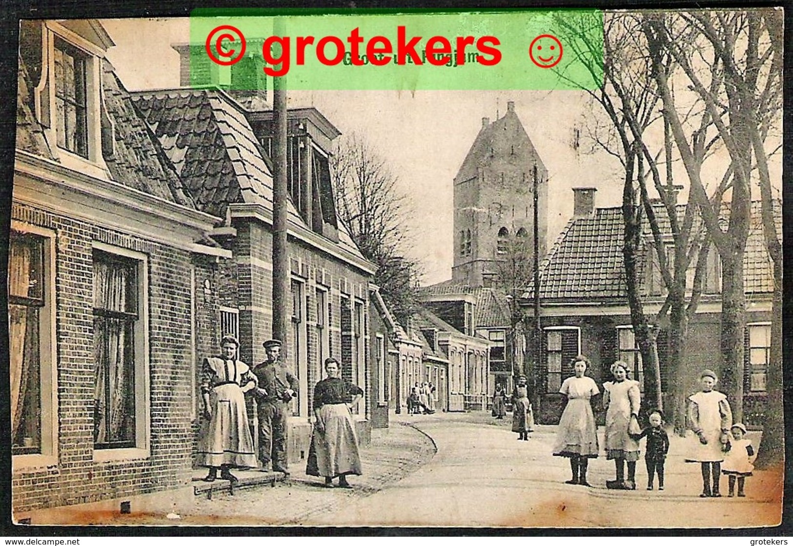 PINGJUM Groet Uit Aandacht Voor De Fotograaf 1913 ? - Altri & Non Classificati