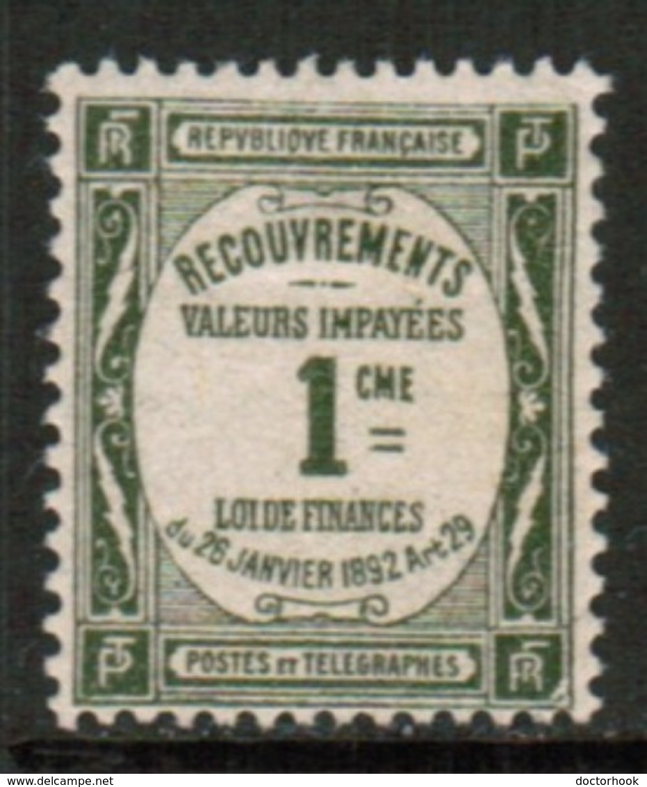 FRANCE  Scott # J 46* VFMINT HINGED  (Stamp Scan # 520) - 1859-1959 Mint/hinged