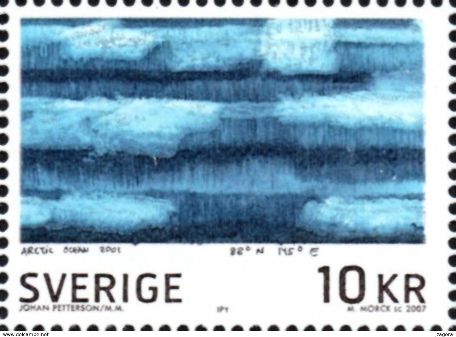 POLAR RESEARCH  ARKTICA ARKTIK ARCTIC OCEAN SUEDE SCHWEDEN SWEDEN 2007 Mi 2570 MNH NORTH POLE PÔLE NORD NORDPOL - International Polar Year