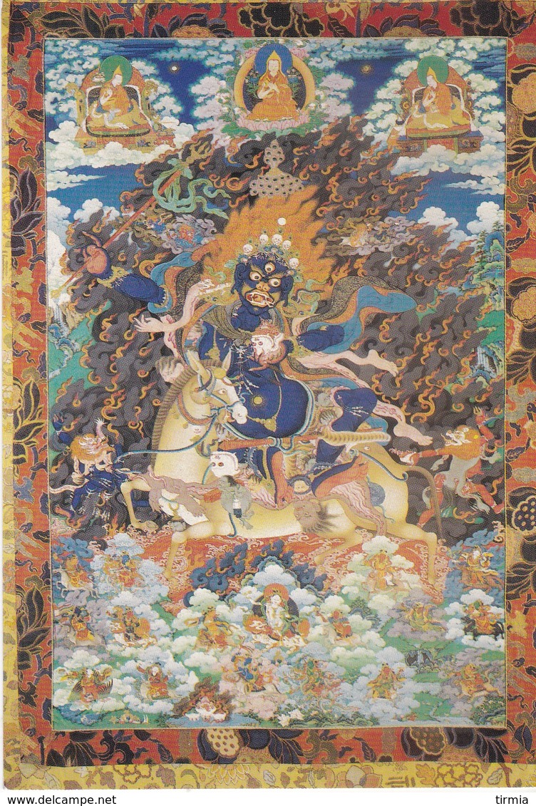 "Trésor Du Tibet " - Palden Lhamo - Pintura & Cuadros