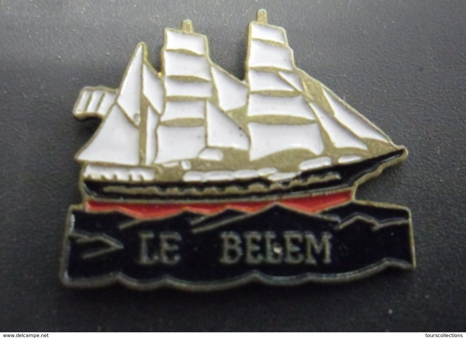 Pin's BATEAU VOILIER LE BELEM @ 30 Mm X 23 Mm - Bateaux