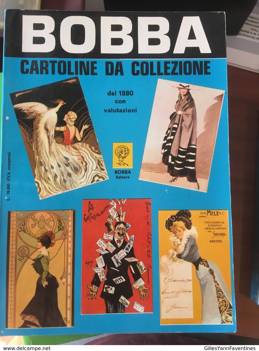 Bobba Cartoline Da Collezione Carte De Collection Italienne Illustrateurs, Les Deux Guerres, Publicitaire Date 1979 - Livres & Catalogues