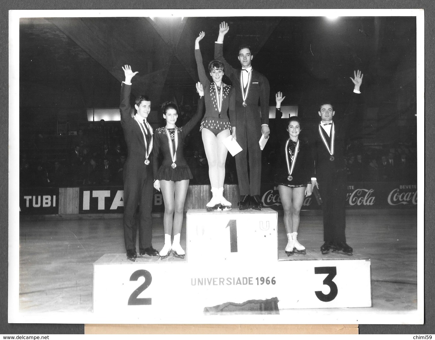 PATINAGE - PATTINAGGIO - UNIVERSIADE 1966 - TATIANA TARASOVA GEORGE Proskurin Agnesa Wlachovská Peter Bartosiewicz ..... - Sport