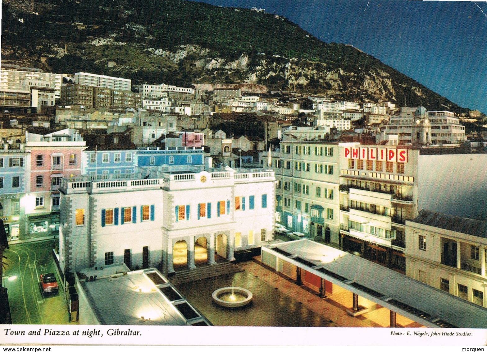 33347. Postal GIBRALTAR 1979. Stamp Rowland Hill. Vista Poblacion - Gibraltar