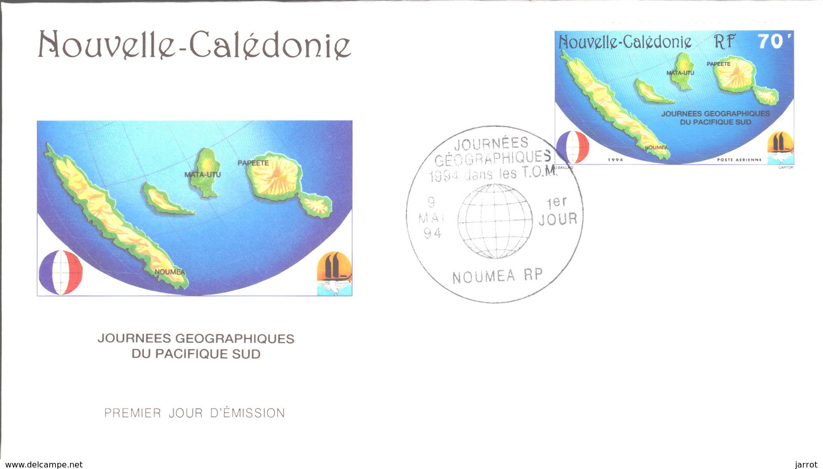 NOUVELLE CALEDONIE PA N° 312 - FDC