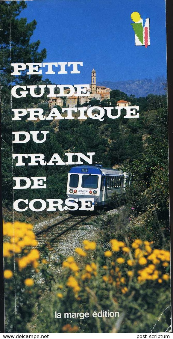 Livre -  Petit Guide Pratique Du Train De Corse - Corse