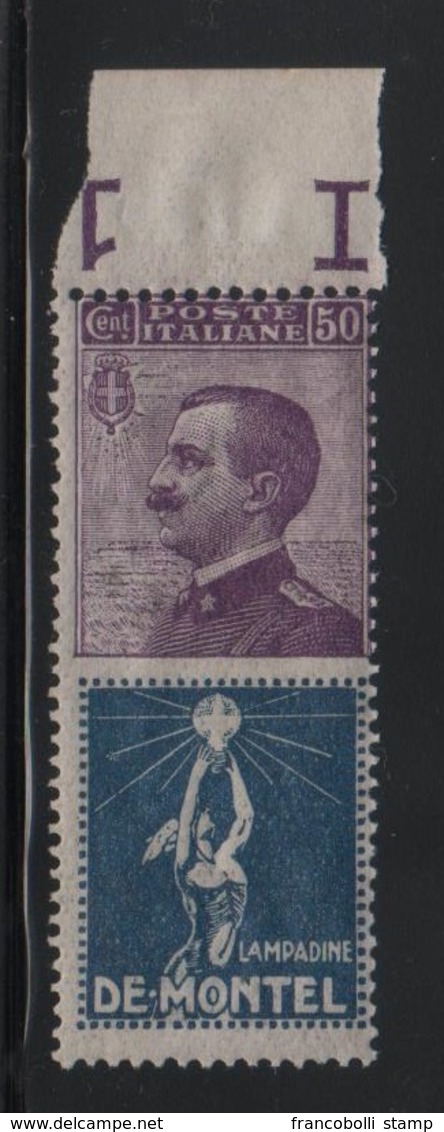 1924-25 Pubblicitari 50 C. De Montel MNH - Nuovi