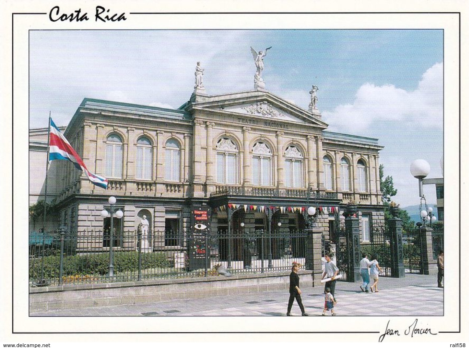 1 AK Costa Rica * Das Nationaltheater In Der Hauptstadt San Jose * - Costa Rica