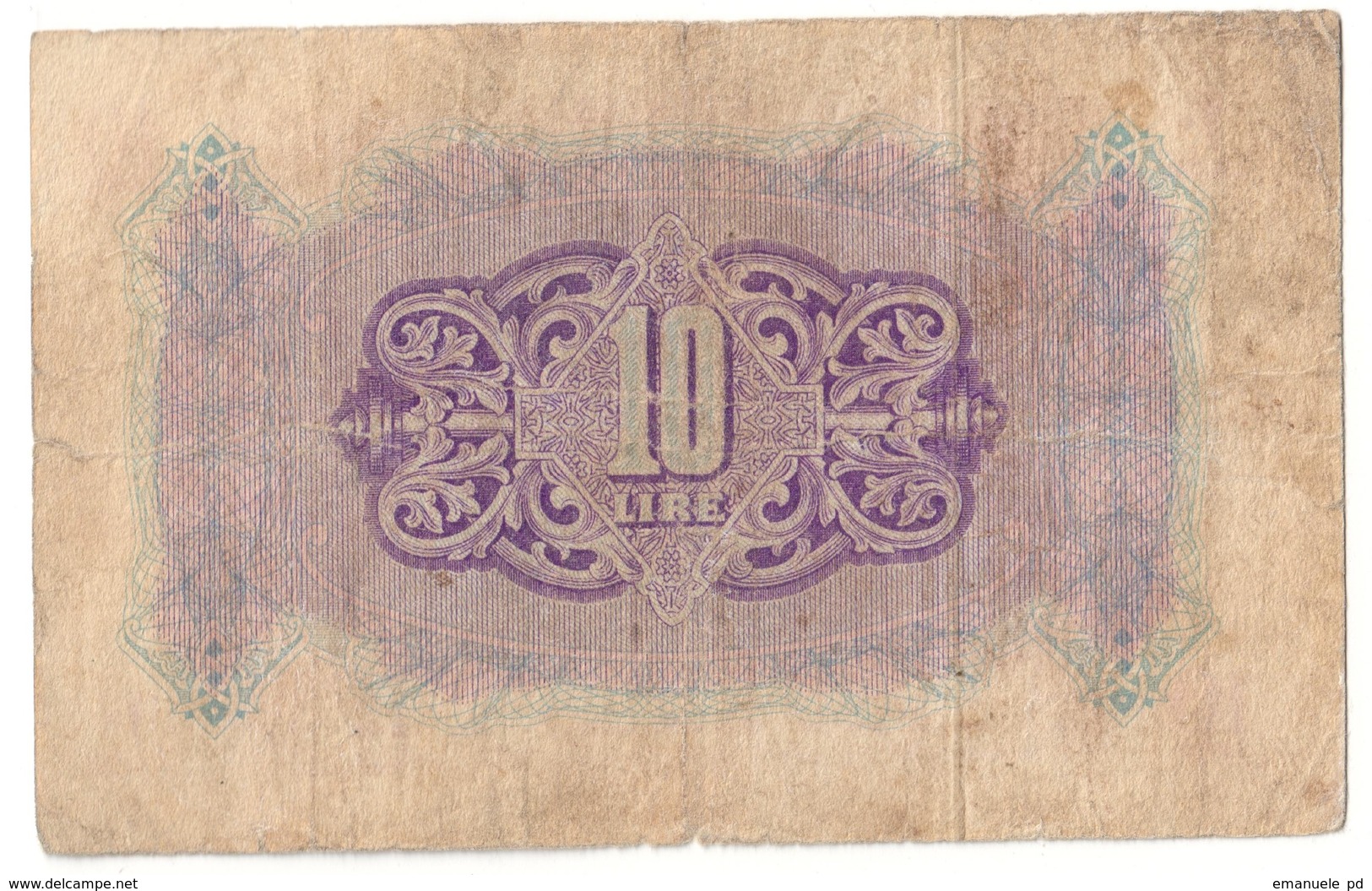 Tripolitania 10 Lire 1943 - Libia