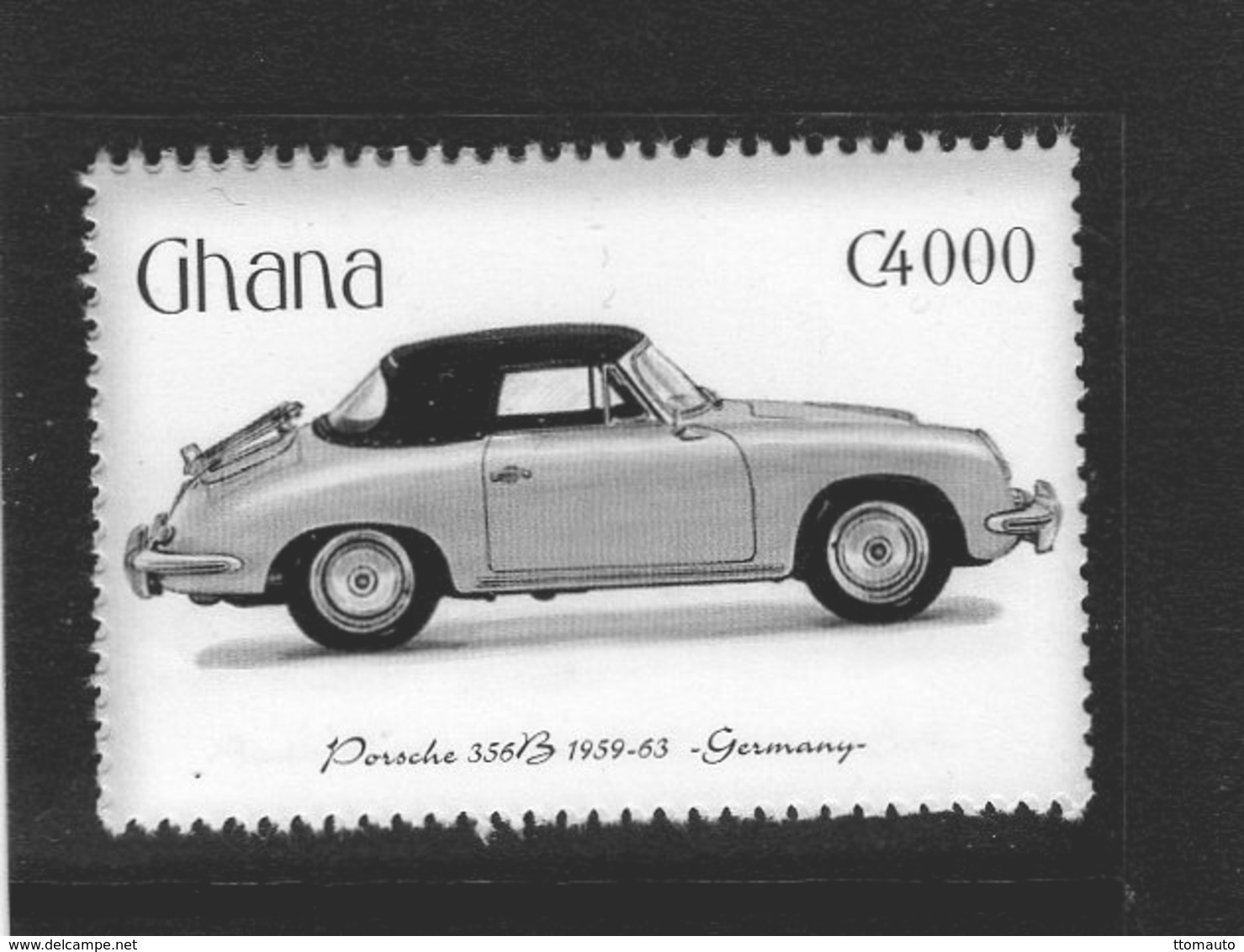 Porsche 356B   (1960)  -  Ghana  1v Neuf/Mint - Cars