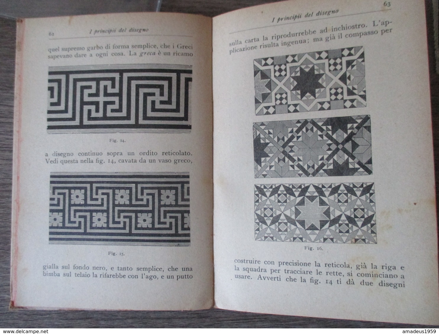 Manuale Hoepli 1925 I Principi Del Disegno - Arte, Architettura