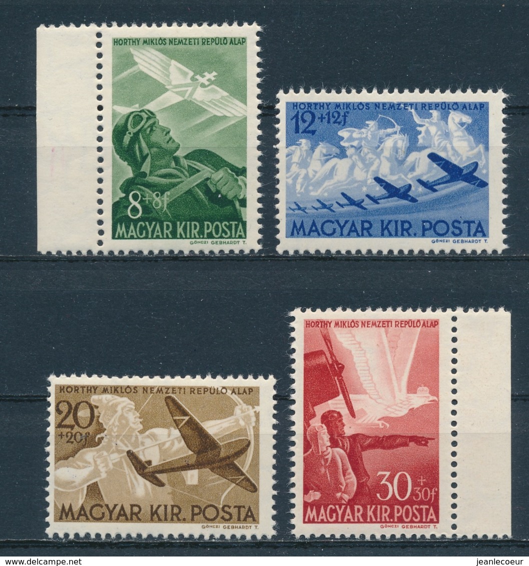 Hongarije/Hungary/Hongrie/Ungarn 1942 Mi: 687-690 Yt: TA 48-51 (PF/MNH/Neuf Sans Ch/**)(4538) - Ongebruikt