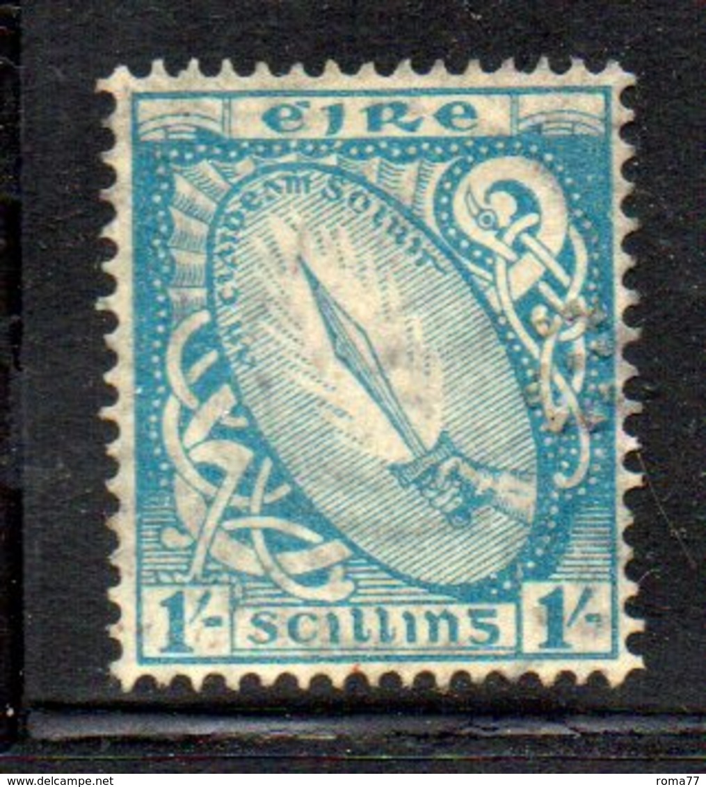 APR1634 - IRLANDA 1922 , Unificato N. 51  Usato  (2380A)  Fl 1 - Usati