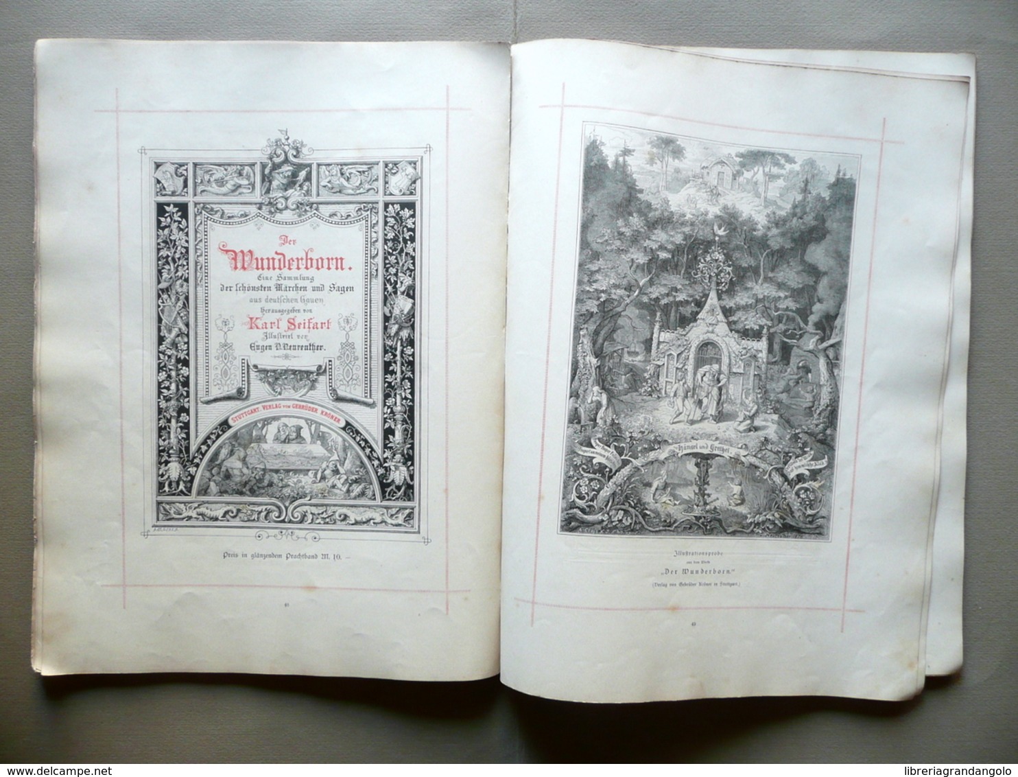 Festgaben Aus Dem Stuttgarter Verlag Stuttgart 1882 Catalogo Editoriale - Non Classificati