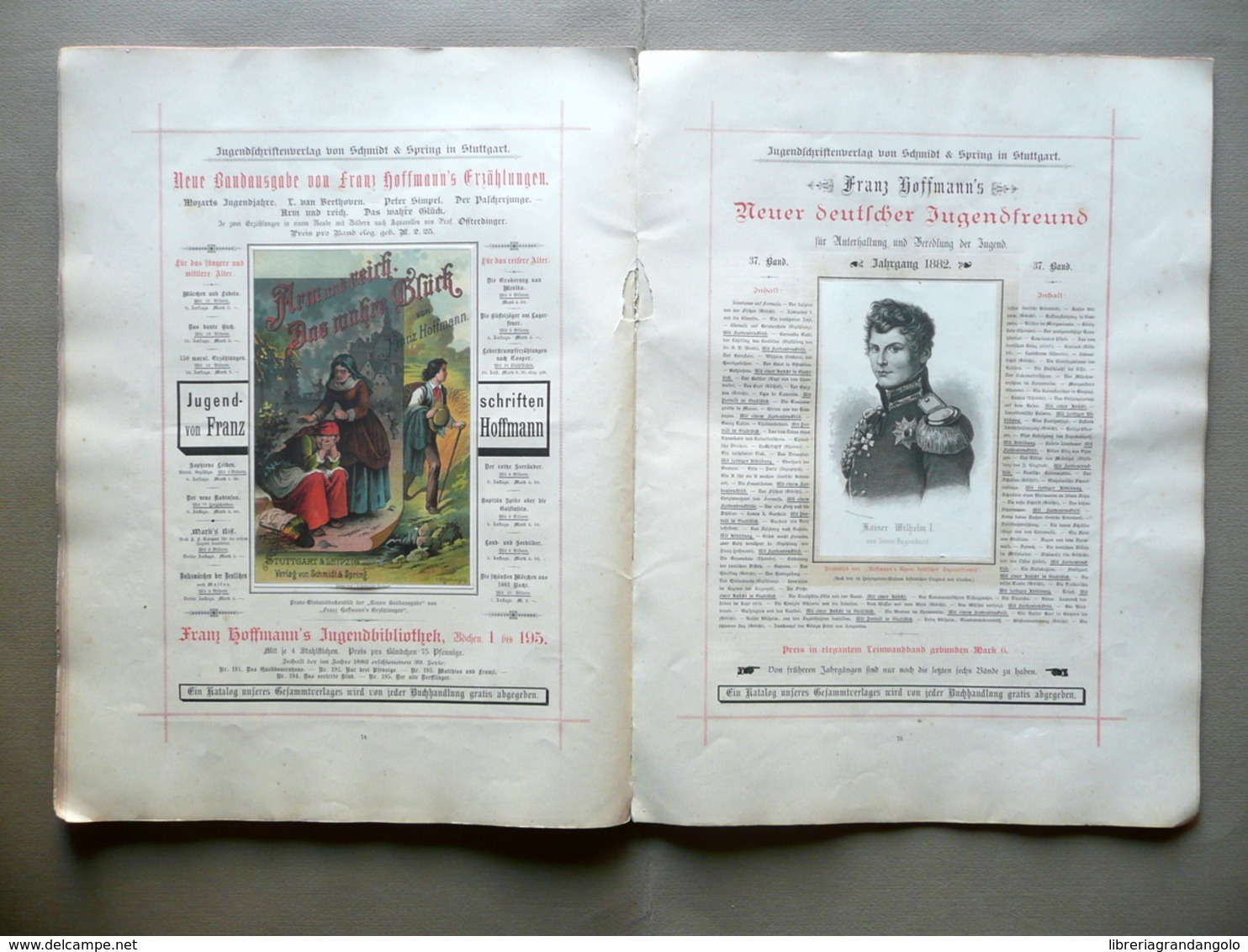 Festgaben aus dem Stuttgarter Verlag Stuttgart 1882 Catalogo Editoriale
