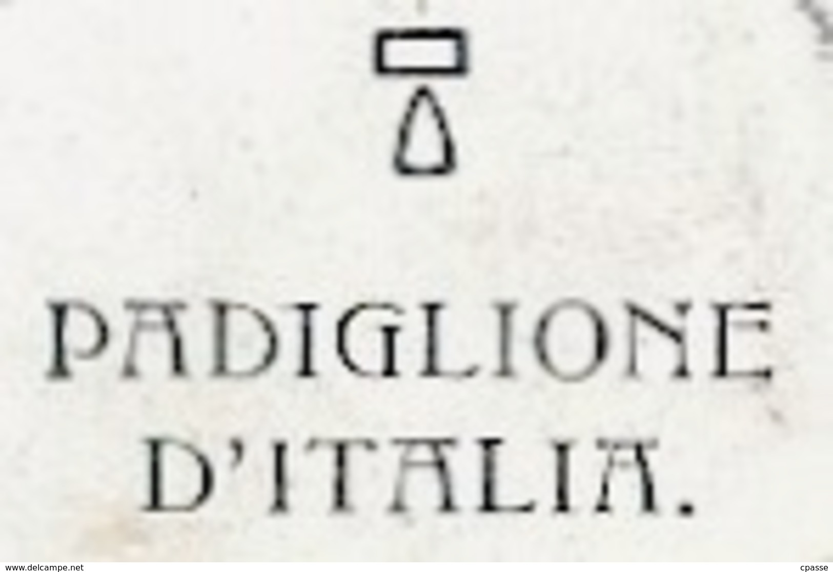 Rare CPA AK ARGENTINA BUENOS AIRES - Esposizione Internaz. Di FERROVIE E TRASPORTI TERRESTRI Padiglione D'ITALIA - Matériel