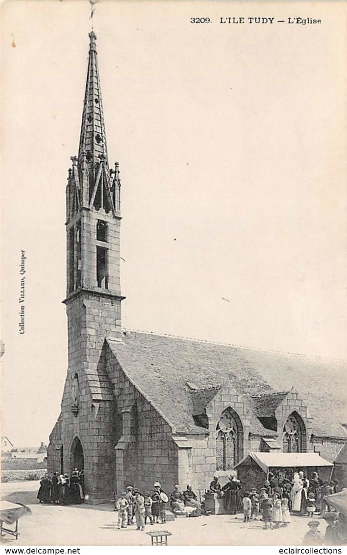 Autres Iles      22      L'Ile Tudy  L'Eglise         (voir Scan) - Andere & Zonder Classificatie