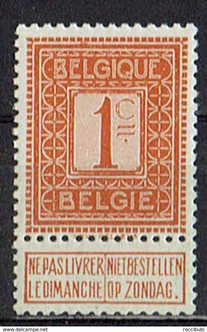 Belgien 1912 // Mi. 89 ** - 1912 Pellens