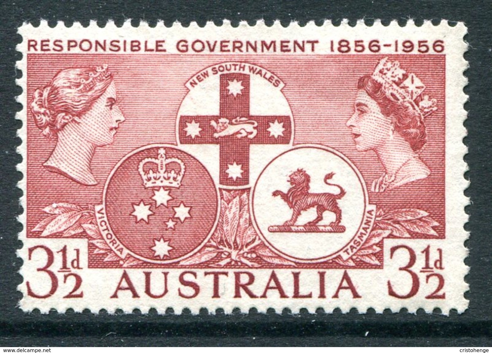 Australia 1956 Centenary Of Responsible Government MNH (SG 289) - Mint Stamps