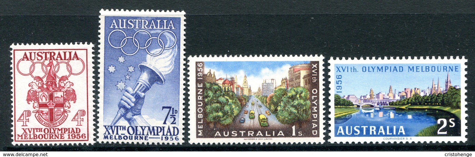 Australia 1956 Olympic Games, Melbourne Set MNH (SG 290-293) - Mint Stamps