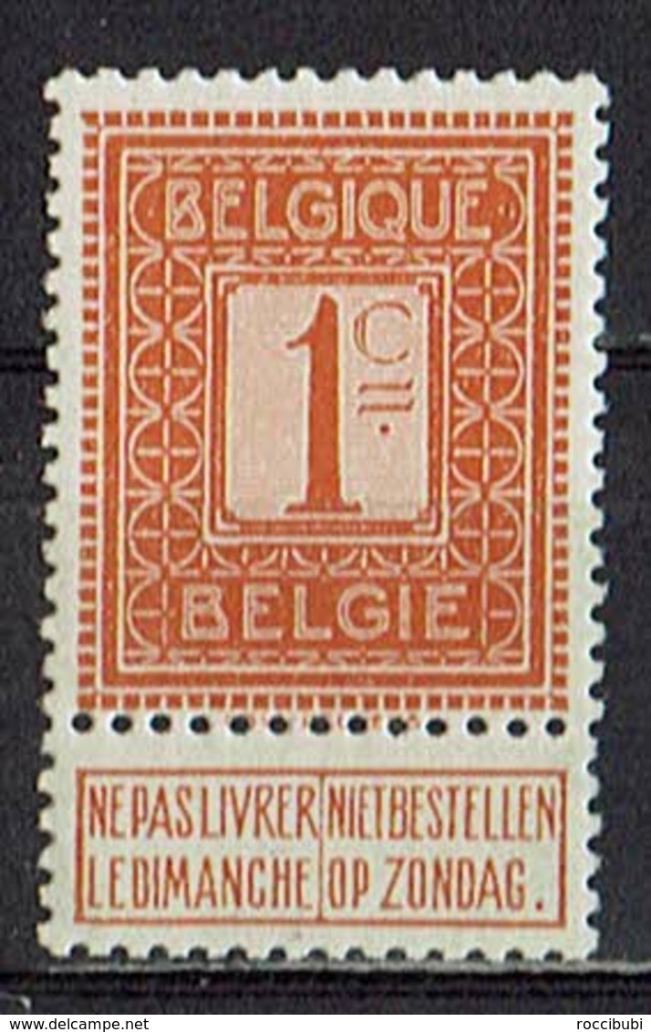 Belgien 1912 // Mi. 89 ** - 1912 Pellens