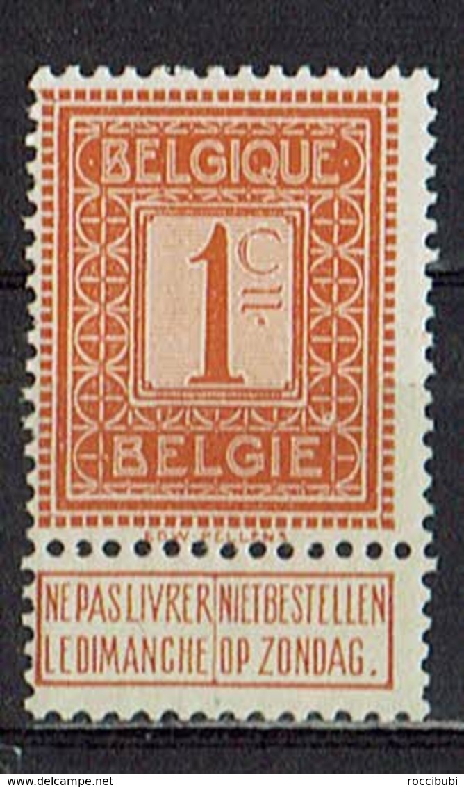 Belgien 1912 // Mi. 89 ** - 1912 Pellens