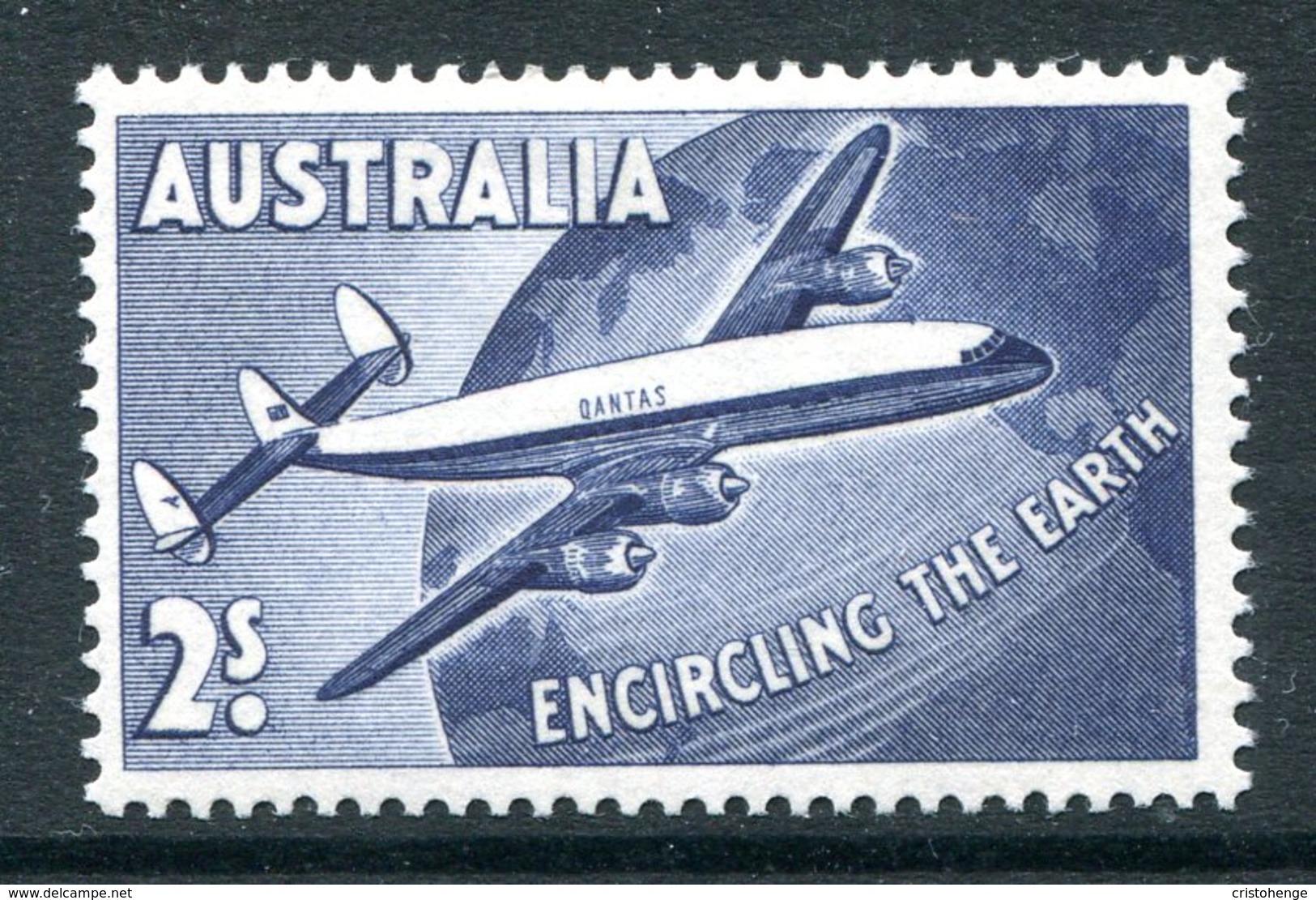 Australia 1958 Inauguration Of 'Round The World' Air Service HM (SG 301) - Mint Stamps