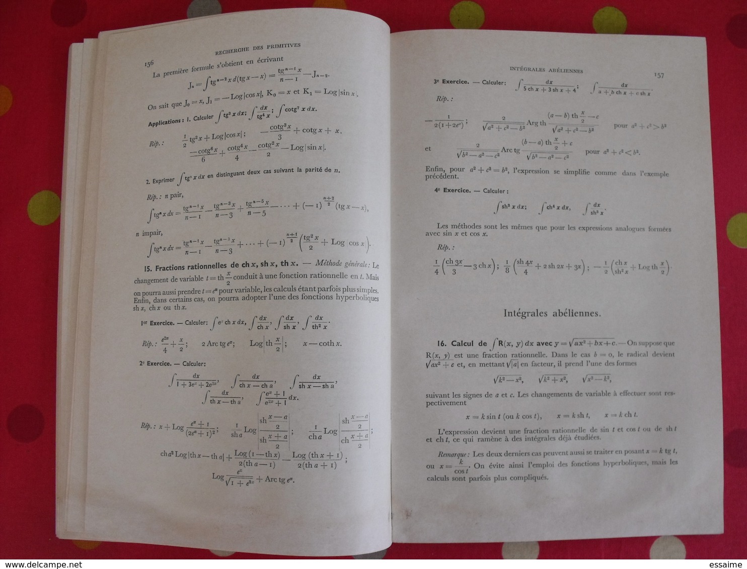 4 Livres Mathématiques. Algèbre, Analyse. Classes Préparatoires Grandes écoles (CPGE). Mathsup, Mathspe. Vuibert Rivaud - Bücherpakete