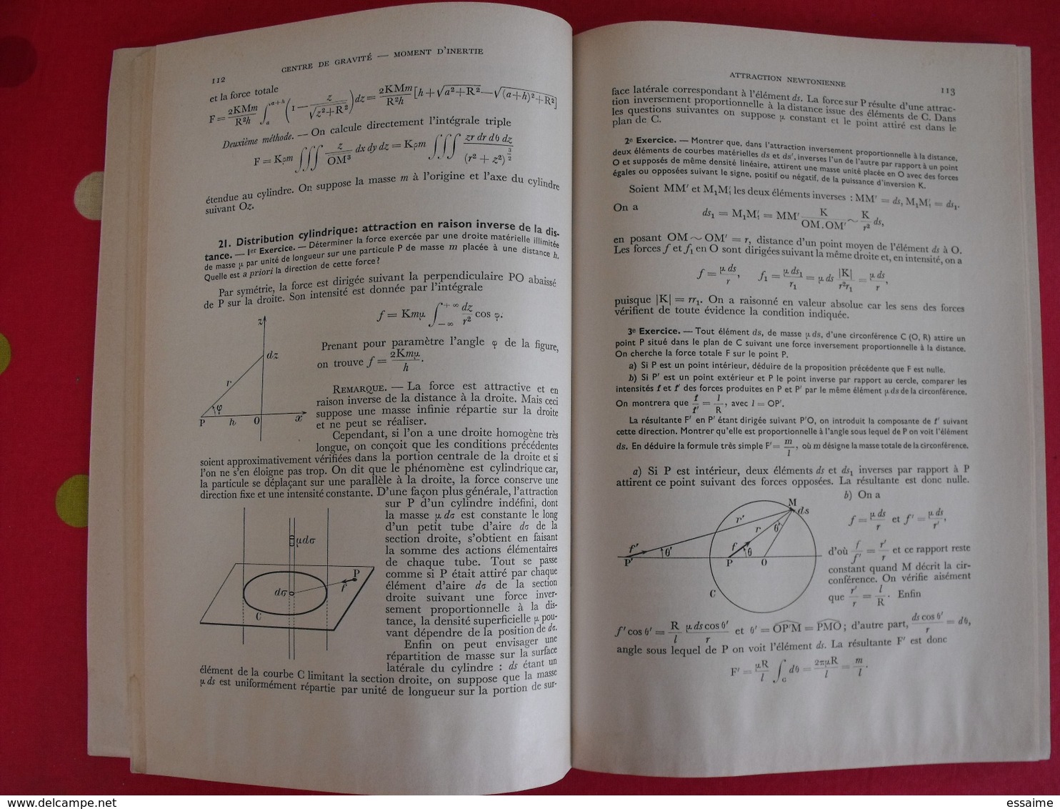 4 livres Mathématiques. algèbre, analyse. classes préparatoires grandes écoles (CPGE). mathsup, mathspe. Vuibert Rivaud
