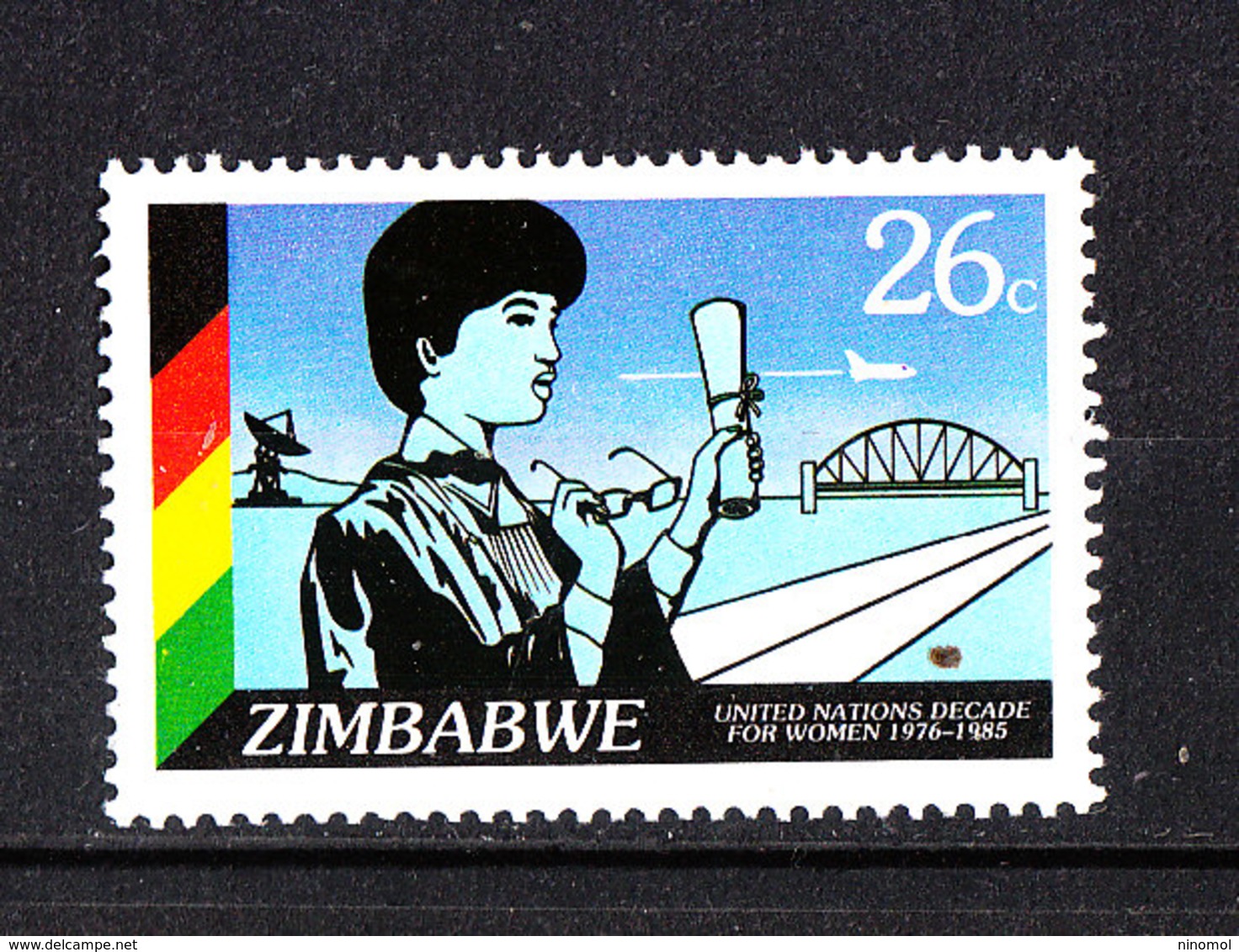 Zimbabwe - 1985. Ingegnere Di Ponti E Strade. Bridge And Road Engineer.MNH - Altri & Non Classificati