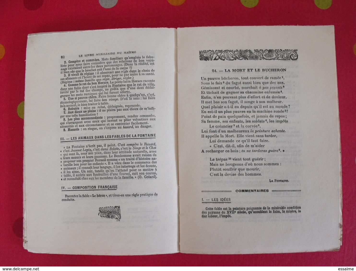 5 livres vocabulaire des écoles, conjuguer, récitation grammaire compositions écrites littérature histoire livre maître