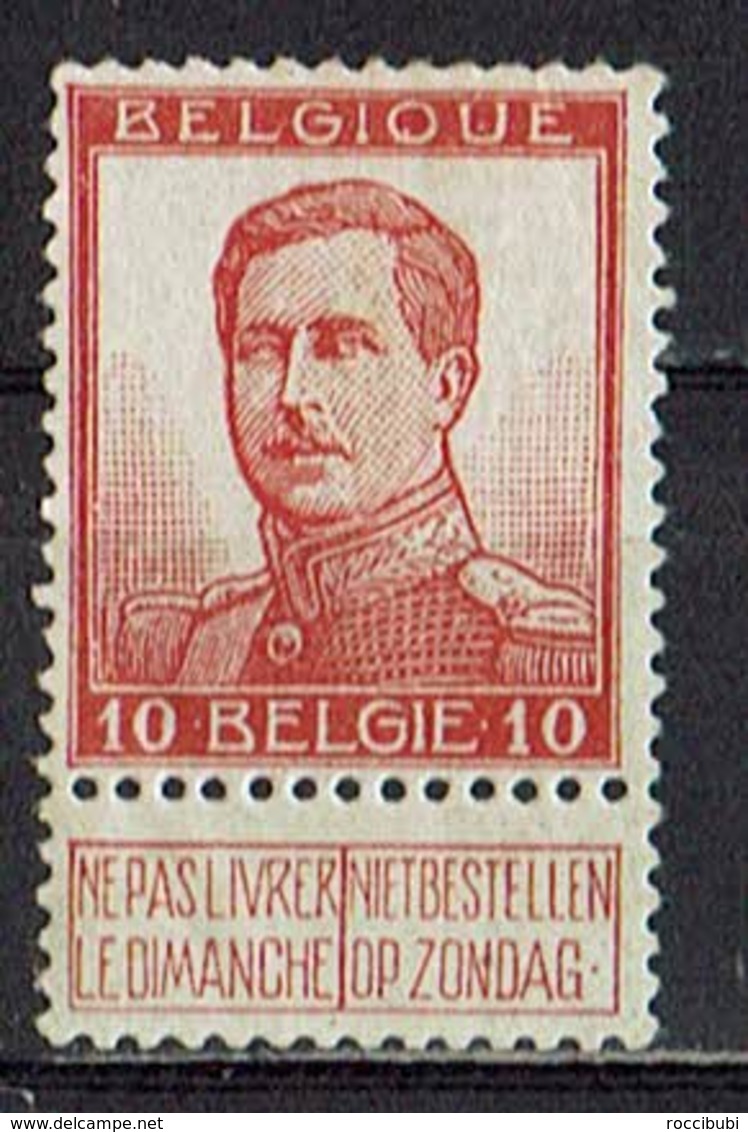 Belgien 1912 // Mi. 100 II ** - 1912 Pellens