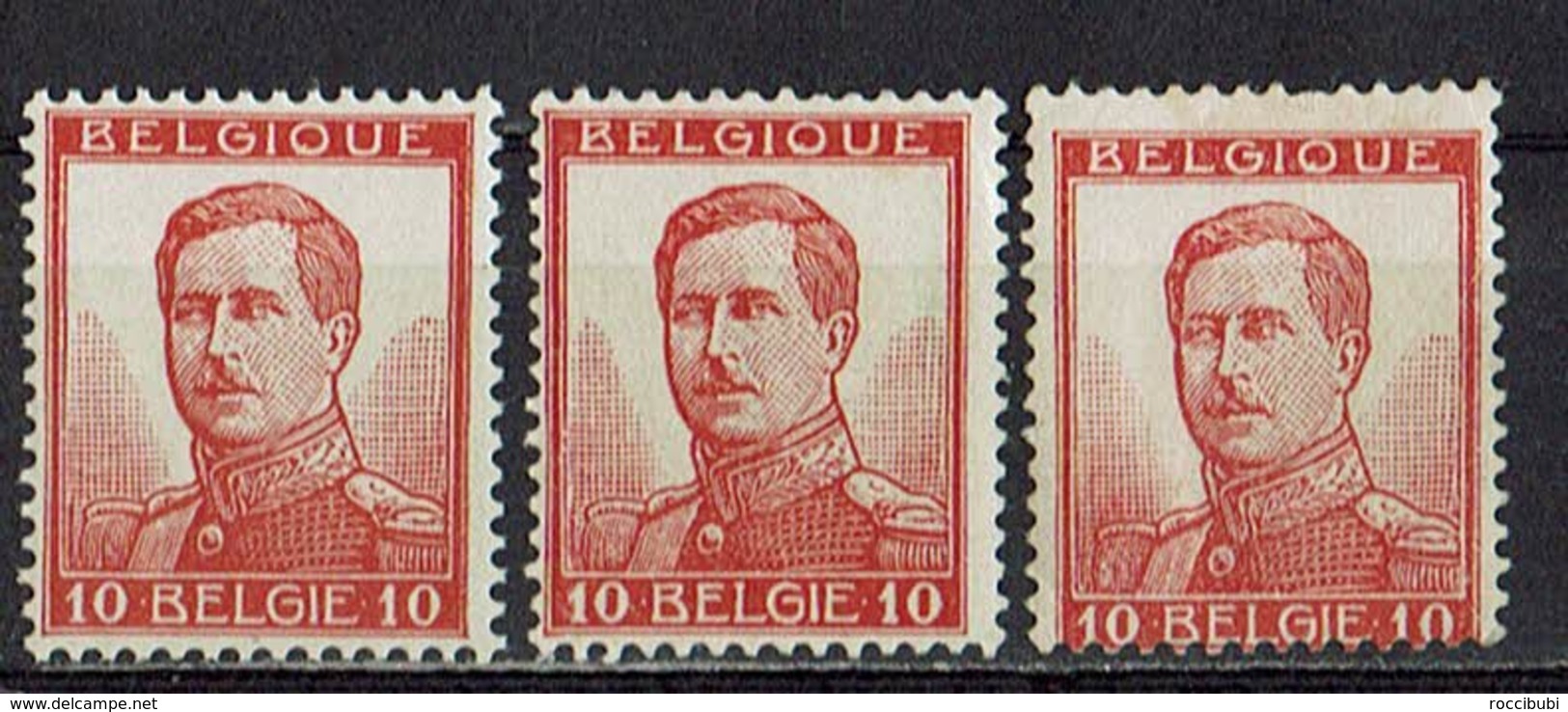 Belgien 1912 // Mi. 100 ** 3x - 1912 Pellens