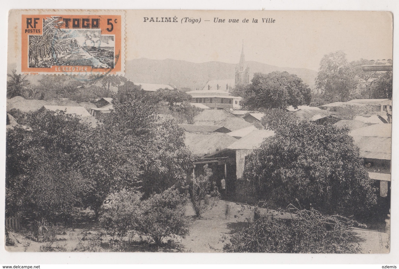 PALIME TOGO POSTCARD - Togo