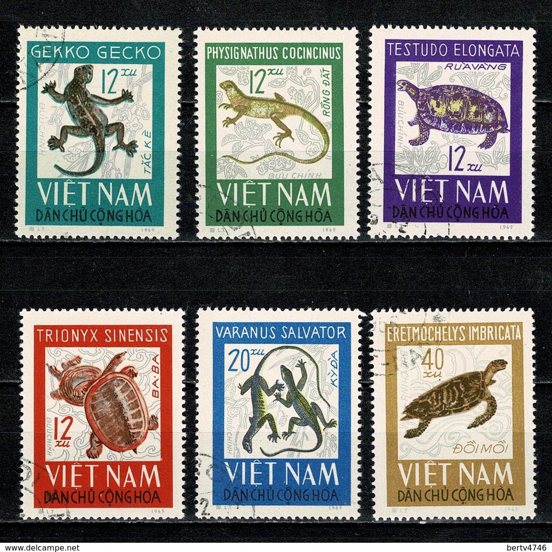 Vietnam (Nord) 1966 Yv. 488/93  (o) Used - Viêt-Nam