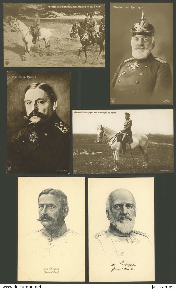 GERMANY: MILITARY, Royalty, Etc: 38 Old Postcards With Very Good Views Of Soldiers And Members Of German Royalty Of Earl - Altri & Non Classificati