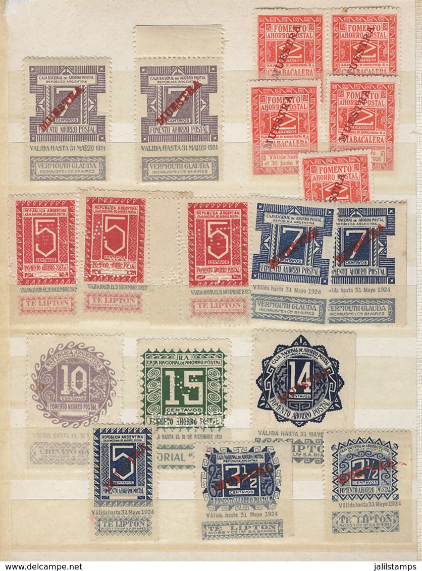 ARGENTINA: Stockbook With Some Hundreds Stamps, Some Very Rare. There Are A Few With Minor Defects, But Most Examples Ar - Other & Unclassified