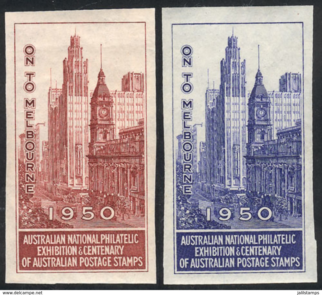 AUSTRALIA: 2 Beautiful Cinderellas Of The Year 1950, Excellent Quality! - Other & Unclassified