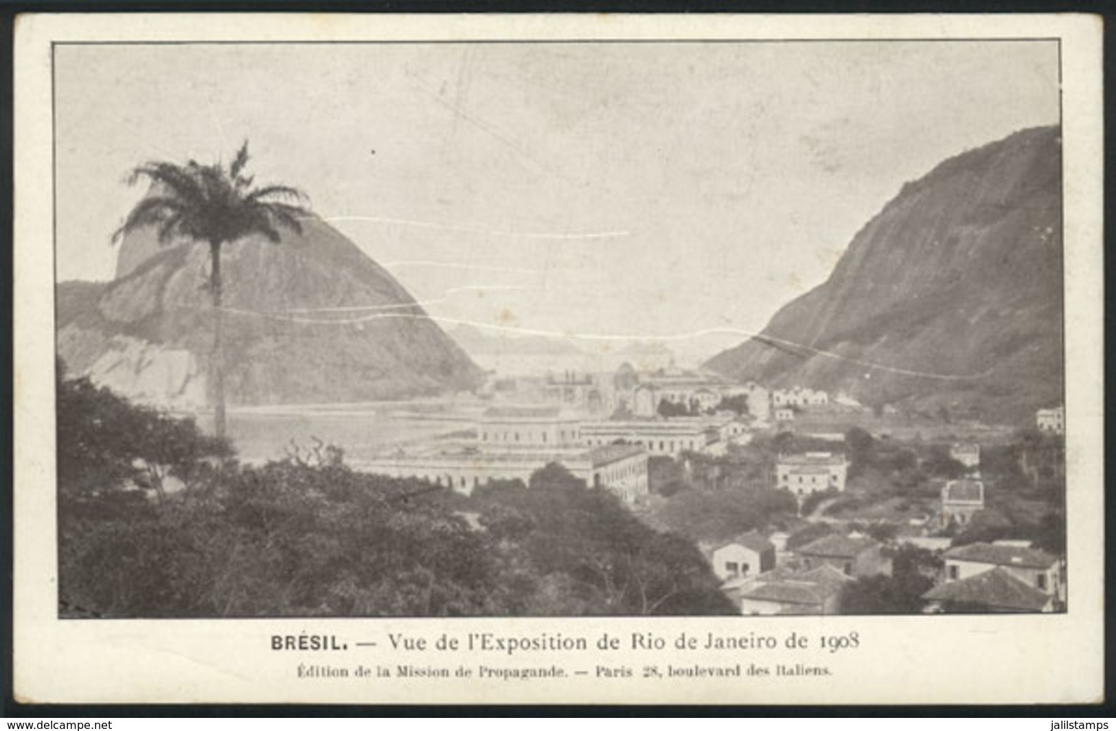 BRAZIL: General View Of The Exposition Of Rio De Janeiro Of 1908, Ed.Mission De Propagande, Fine Quality! - Andere & Zonder Classificatie