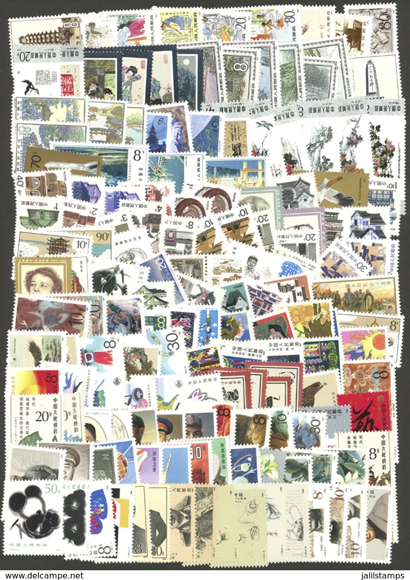 CHINA: Lot Of VERY THEMATIC Modern Stamps And Sets, All MNH And Of Excellent Quality, Yvert Catalog Value Euros 360+ - Otros & Sin Clasificación